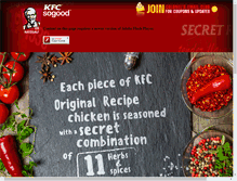 Tablet Screenshot of kfcnassau.com
